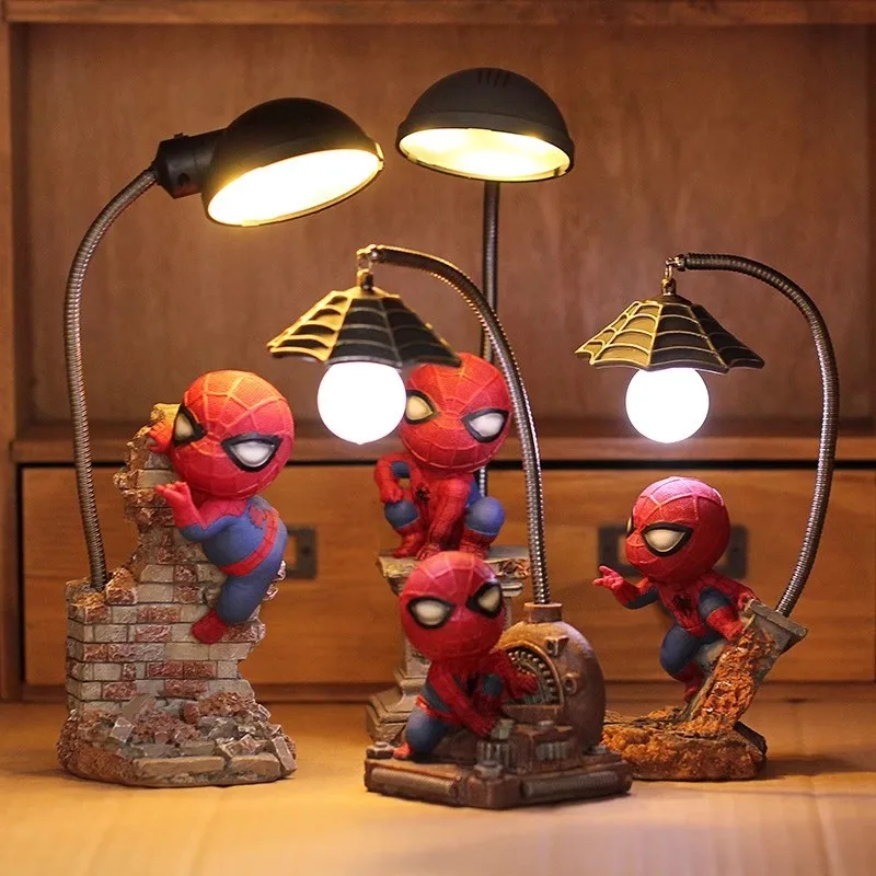 

Игрушка-Человек-паук Marvel, светлый подарок на день рождения, кукла-периферийная рука из фильма Marvel, украшения для отправки друзьям, одноклассникам и детям