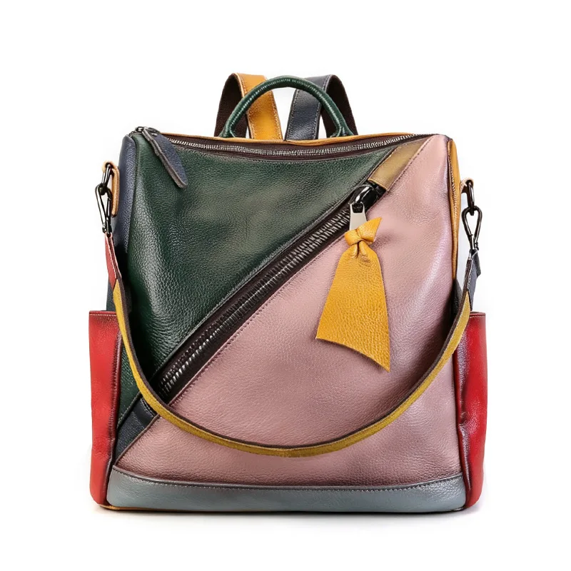sac-a-dos-patchwork-en-cuir-veritable-pour-femme-sac-de-voyage-unique-en-cuir-de-vache-veritable-sac-a-bandouliere-en-cuir-de-vache-tendance-pour-femme-nouveaute-2026