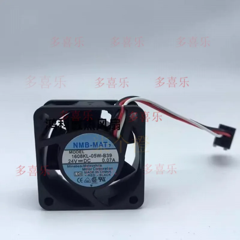 

WW for NMB 1608KL-05W-B39 DC24V 0.07A 3-Wire Cooling Fan
