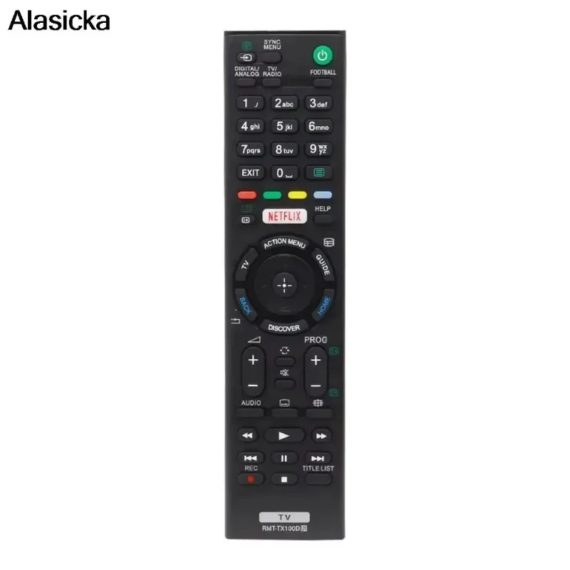 RMT-TX100D Universal Replacement Remote Control for SONY TV KDL-55W756C KDL-55W805C KDL-55W807C NETFLIX Controle Fernbedienung