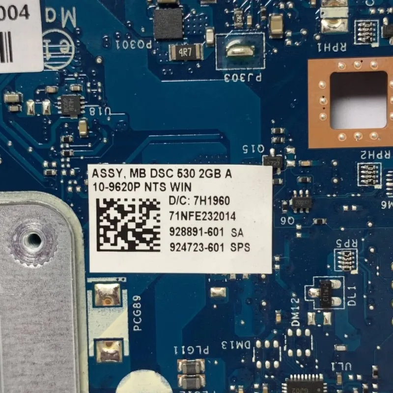 Carte Mère LA-E831P Pour Ordinateur Portable HP 15rer W Avec Processeur A10-9620P 924723-601 924723 Testé OK 928891-601 216-001 0864032-100%