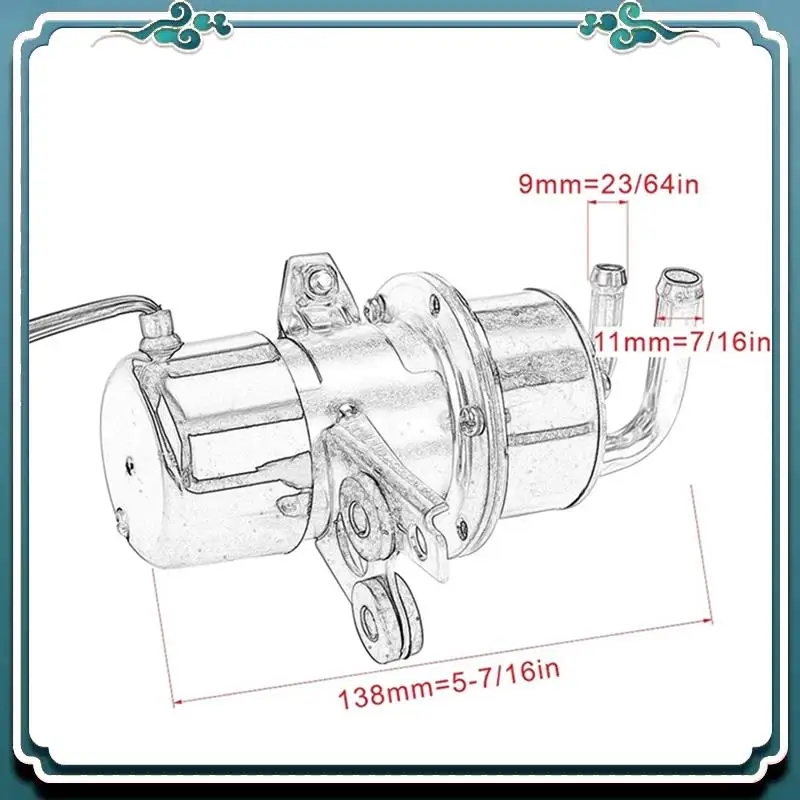 ABTU-4SV-13907-00 4SV1390700 Motorcycle Fuel Pump Parts Component For 1999 2000 2001 2002 Yamaha YZF R6 1997-2005 R1 1000 1000R