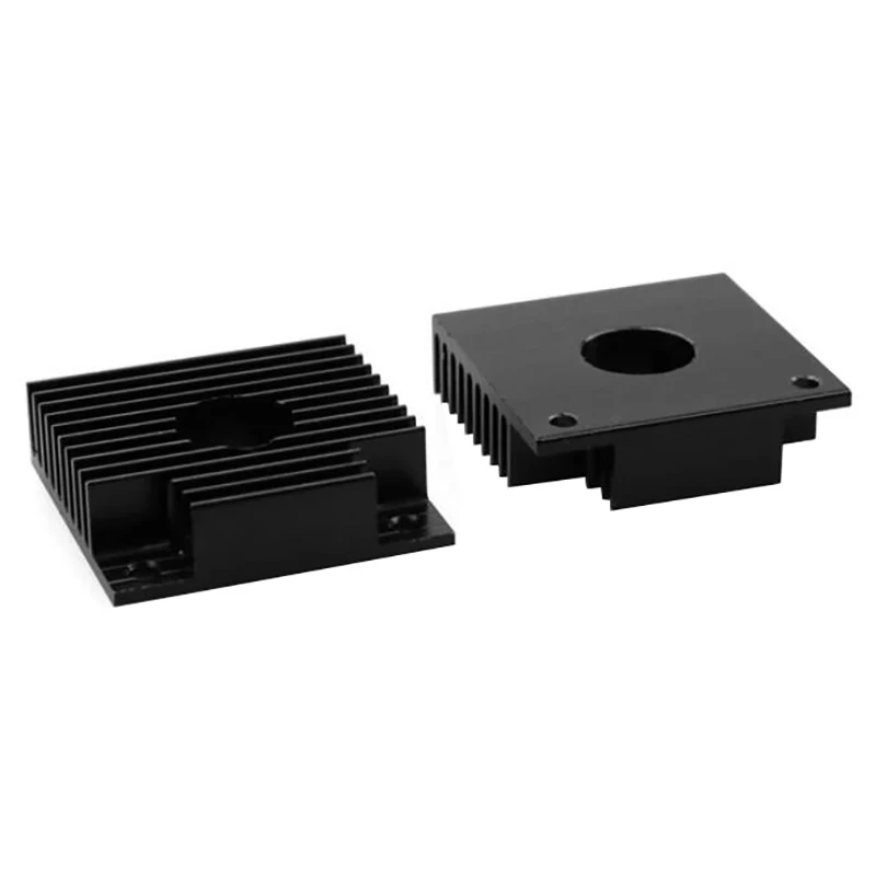 10 Pcs 3D Printer MK7 / MK8 Black Extruder Alumina-Resistant Heat Sink 40 x 40 x