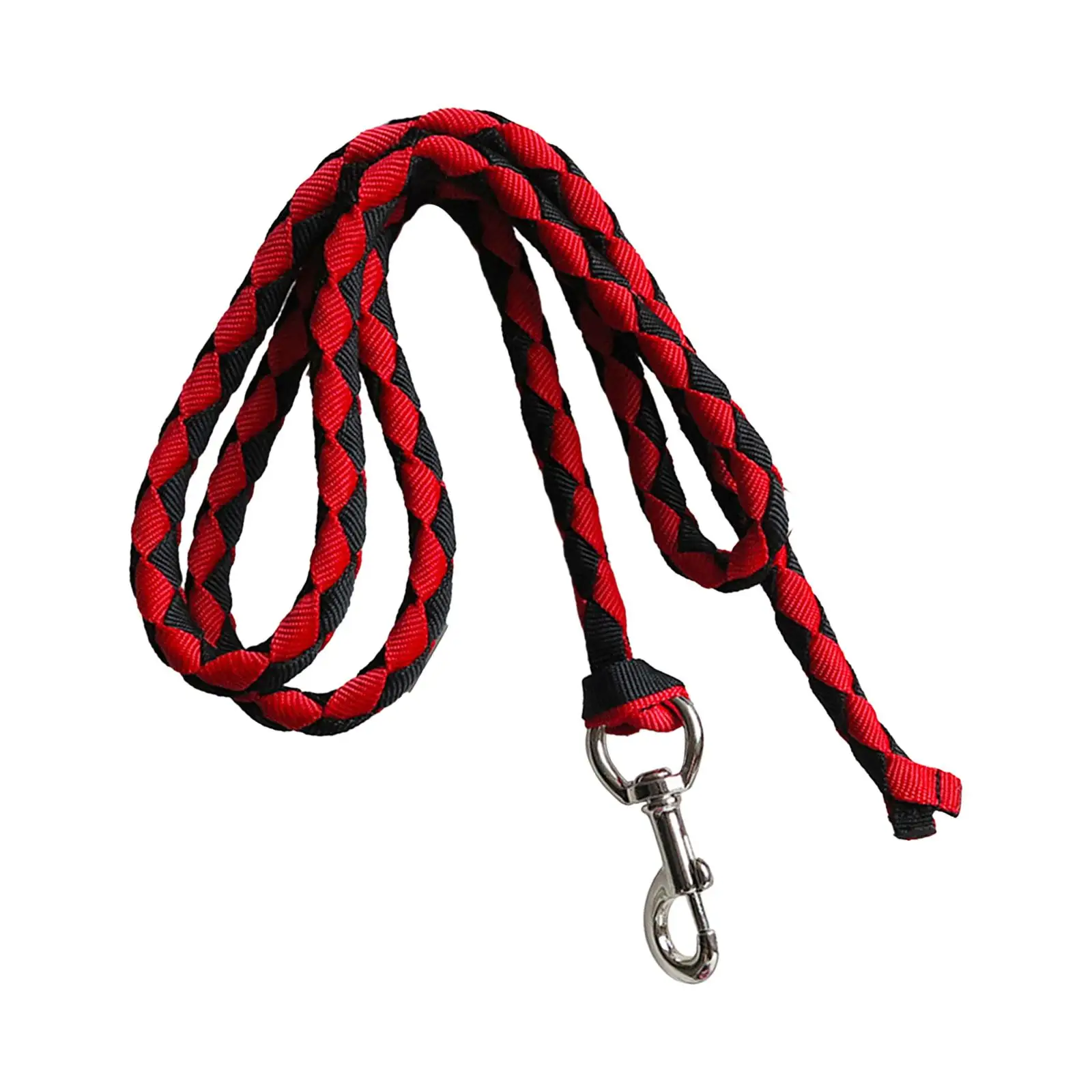 Equestrian Horse Lead Rope Rein Heavy Duty Webbing Swivel Snap Hook for Horse Halters Training