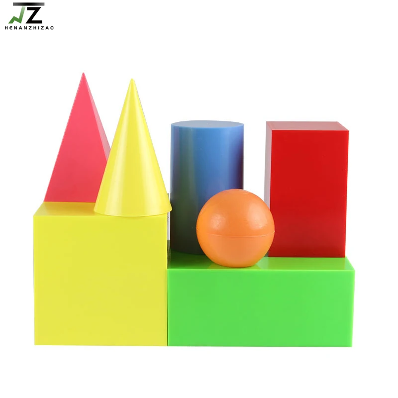 

Geometric Shape Model Rectangular and Cuboid Cylindrical Cone Demonstration Physics Science Teaching Aids