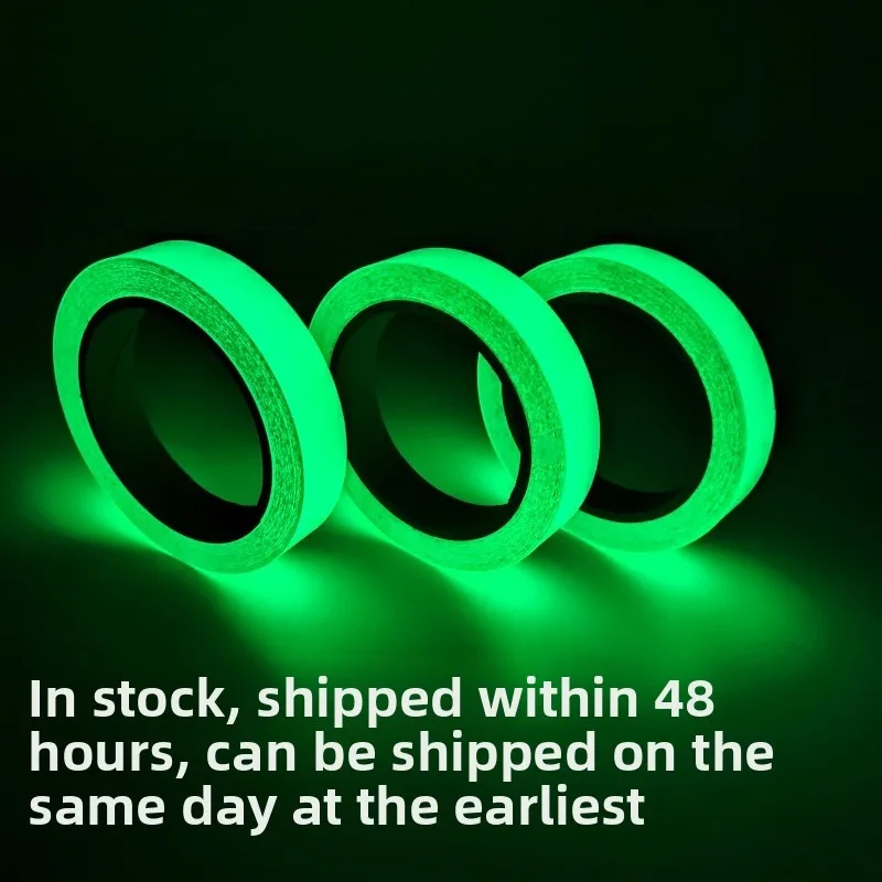 3M/5M/10M Self-adhesive Luminous Tape Night Vision Glow Stickers DIY Home Decoration Warning Fluorescent Safety Tapes for Party