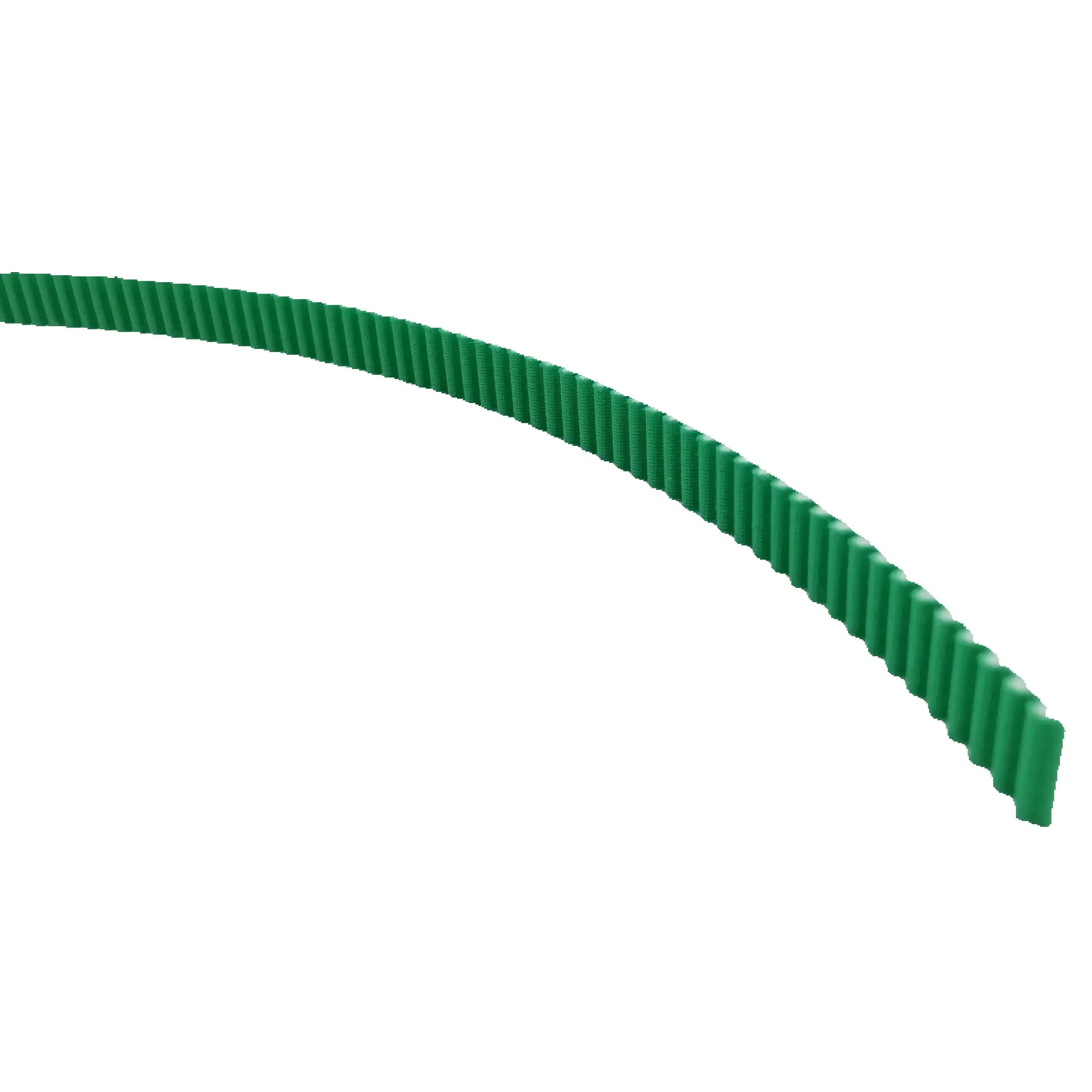 Correa dentada HTD3M PU de 9 mm de ancho con alambre de acero reforzado y superficie de tela 10 m/rollo
