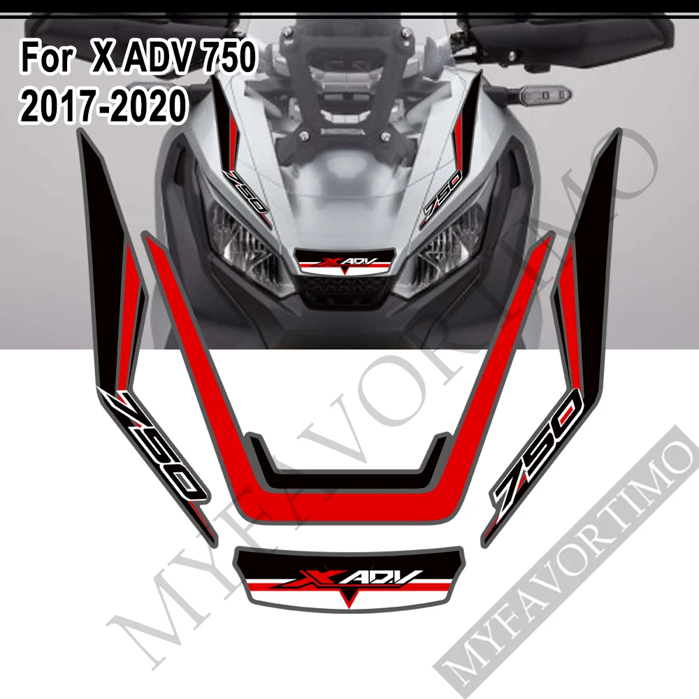 Motorcycle Stickers Tank pad protection Oil Gas Sticker Protector Decoration Kit For HONDA XADV X-ADV 750 X ADV 750 2017-2020