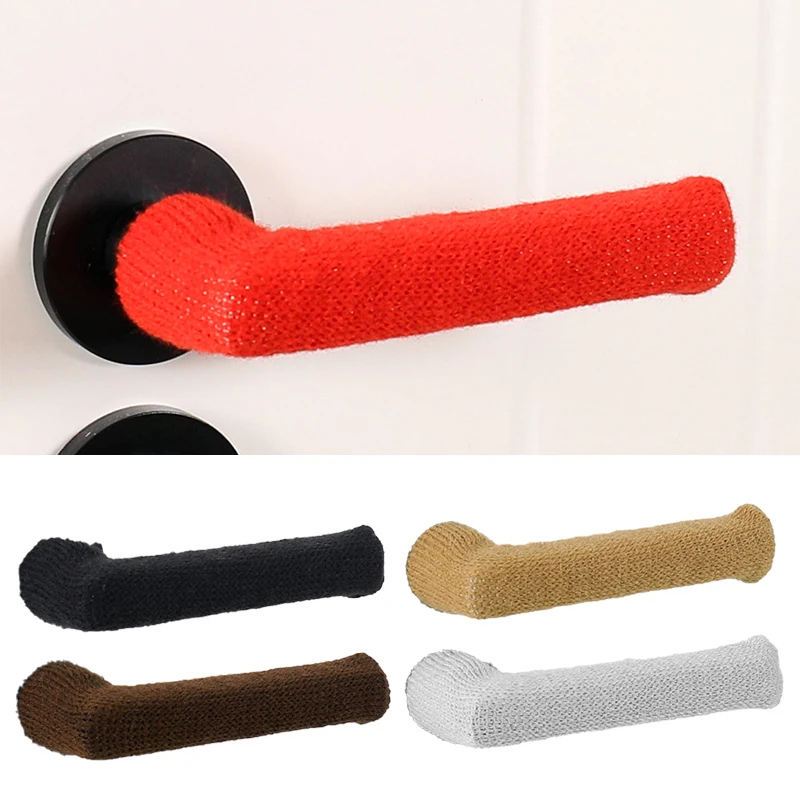 

Мягкая крышка дверной ручки холодильника, защитная эластичная крышка дверной ручки холодильника, теплые защитные чехлы для дверных ручек, зима