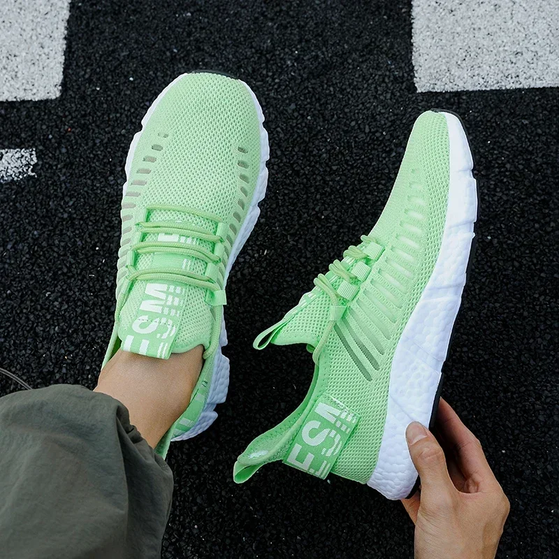 Sommer Herren Sneakers Leichte Atmungsaktive Mesh Outdoor Freizeitschuhe Modische Tennis Trainingsschuhe für Männer Kostenloser Versand – Detail 13