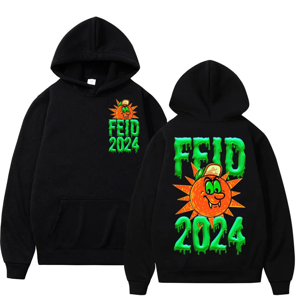 

Rapper Feid FerxxoCalipsis Tour 2024 Graphic Hoodie Men Women Harajuku Hip Hop Pullovers Fashion Casual Long Sleeve Sweatshirts