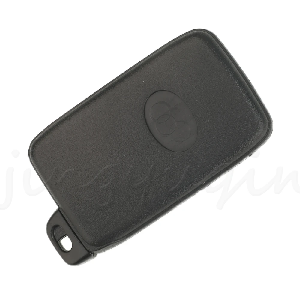 Jingyuqin Nuovo prodotto portachiavi modificato per Toyota 3/4 pulsanti (SUV) guscio chiave smart card nero