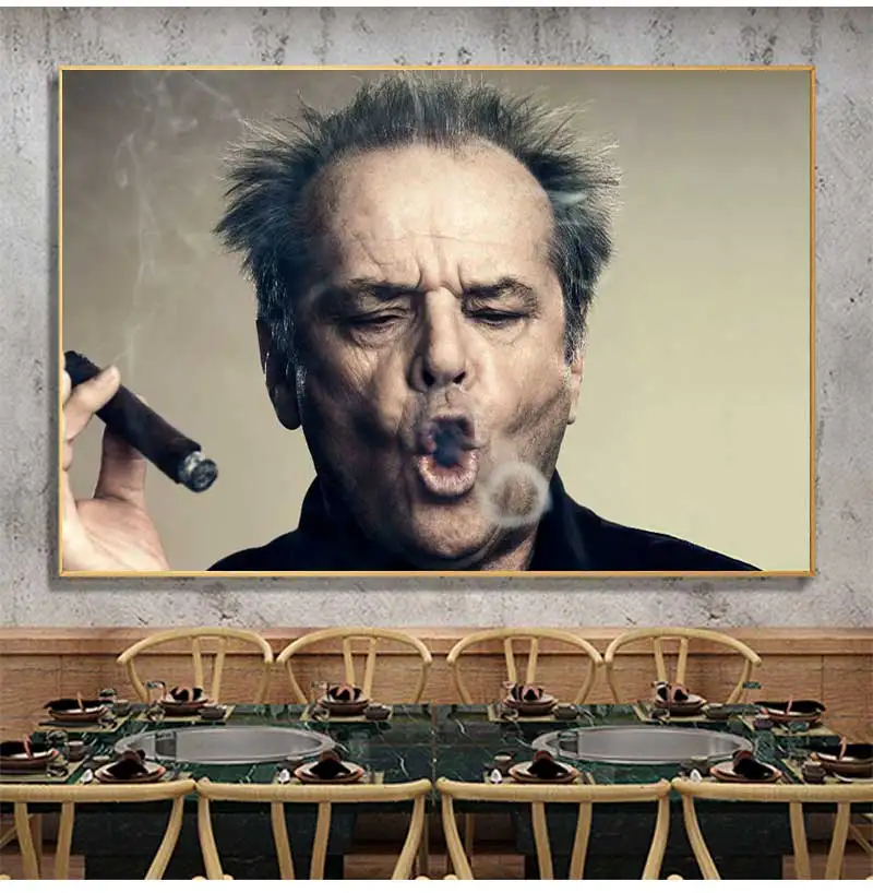 Jack Patrick photo wall pictures, art decoration, cigar poster, prints, black and white canvas paintings