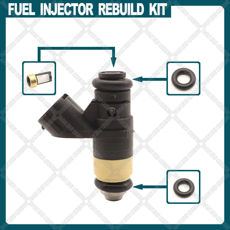 

Fuel Injector Repair Kit for Injector Part for Volkswagen Polo Seat Ibiza 1.4L 02-07 Skoda Fabia 036906031M