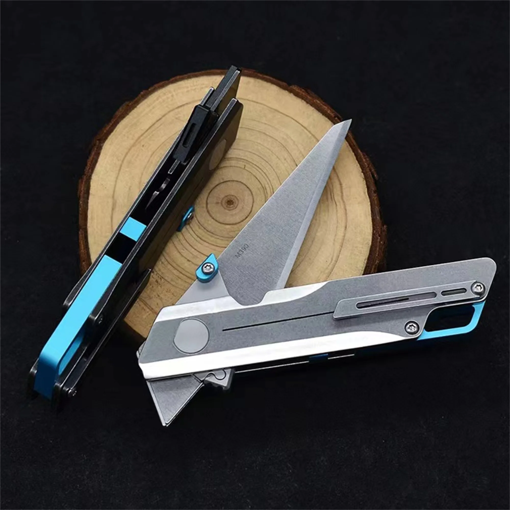 M390 Utility knife Folding knife EDC Pocket knife Outdoor Multifunctional tools