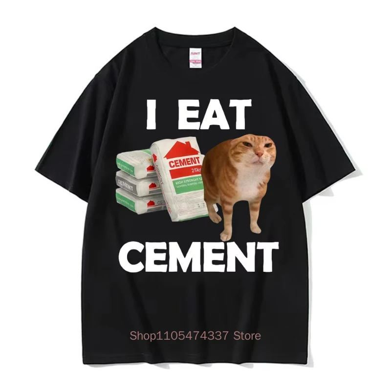 Ich esse Lötmittel – Lustiges Katzen-Meme-T-Shirt für Herren und Damen – Modische Freizeit-T-Shirts aus hochwertiger Baumwolle für den Sommer – Detail 28