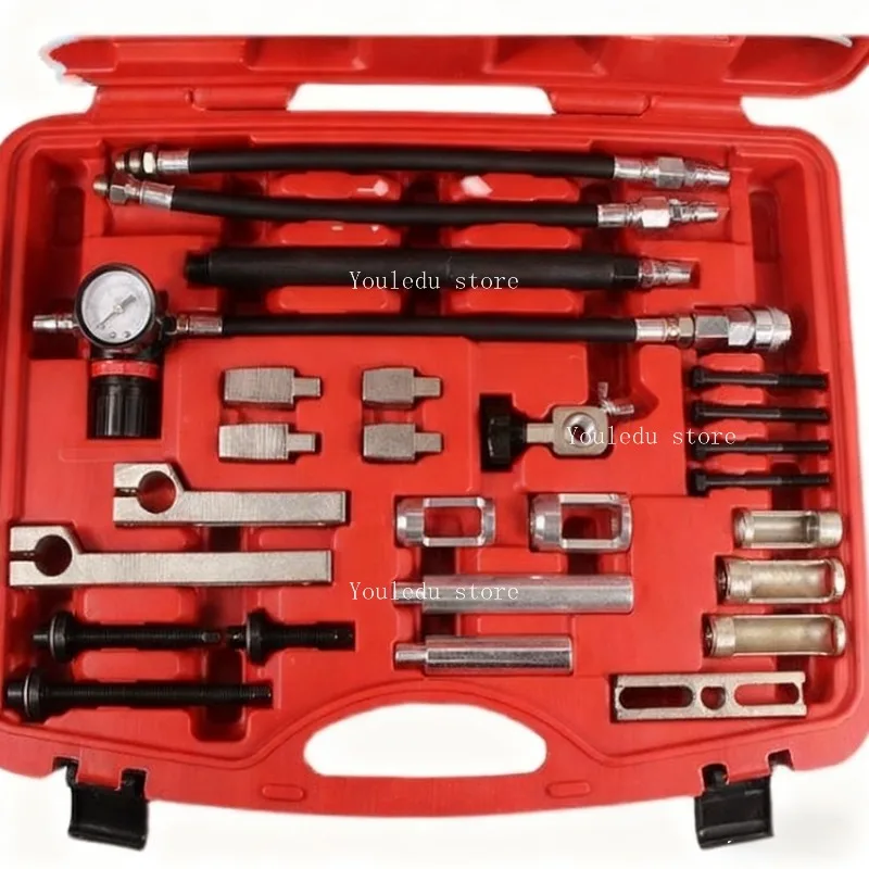 

Универсальный инструмент для разборки и установки головки блока цилиндров двигателя пружинного компрессора, подходит для Mercedes Benz Volvo Toyota Ford