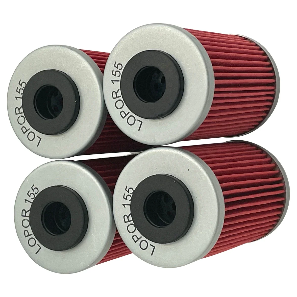

4PC Motorcycle Oil Filters For 125 200 250 390 620 640 RC 400 520 525 625 SXC SMC EXC SX MXC 660