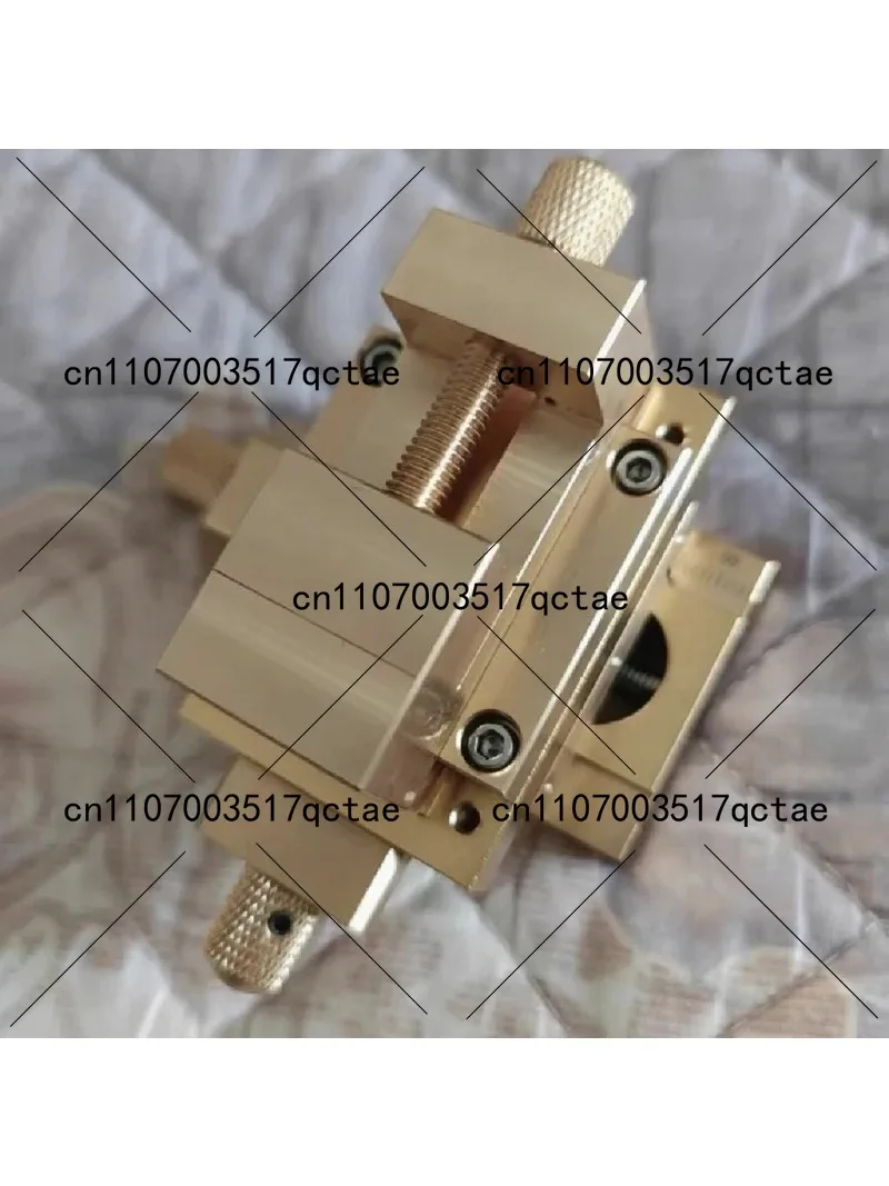 Precision Micro Cross Slide Vise with Dovetail Guide, XY Axis Adjustable Miniature Stage for Model Making