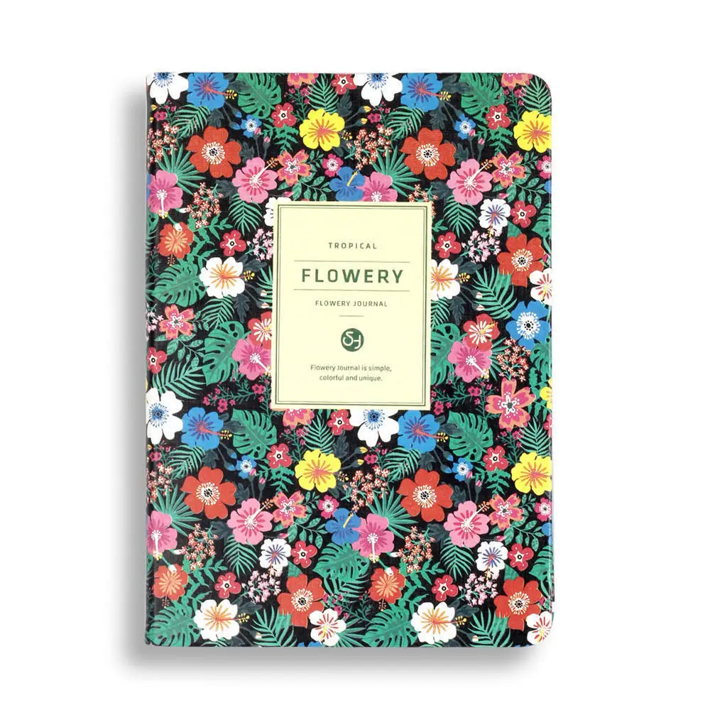 Korean Kawaii Vintage Flower Schedule Yearly Diary Weekly Monthly Daily Planner Organizer Paper Notebook A6/A5 Agendas