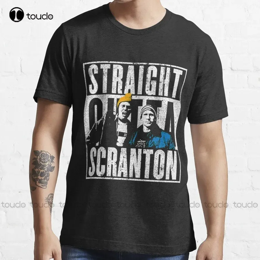 Straight Outta Scranton - Lazy Scranton The Office Beets Dunder Mifflin Dwight Dwight Schrute T-Shirt New Popular Pure Cotton