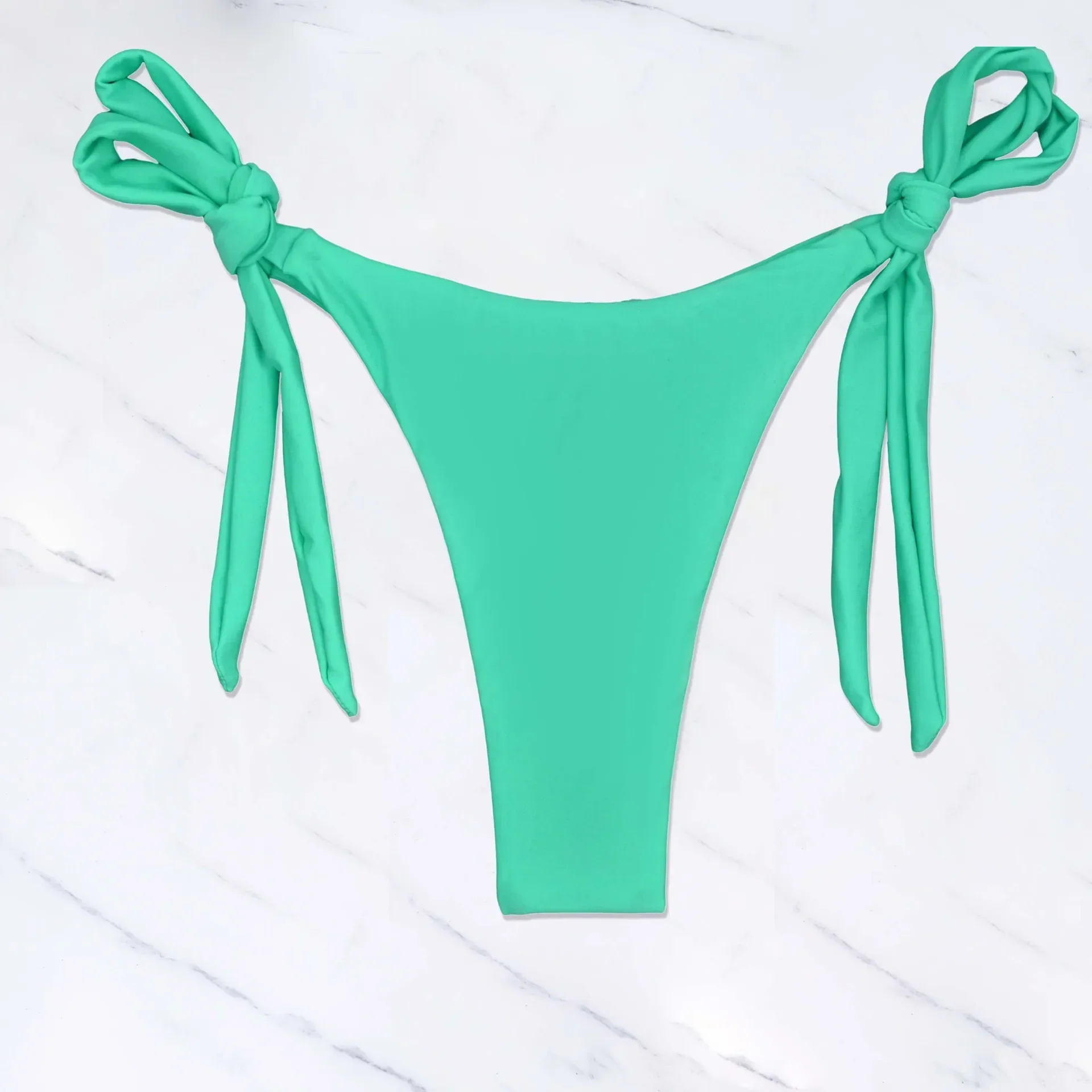 Nieuwe Sexy String Bikini Twee Stukken Badpak Vrouwen Badmode Groen Strandkleding Zwemmen Badpakken Braziliaanse Micro Bikini Set 2025