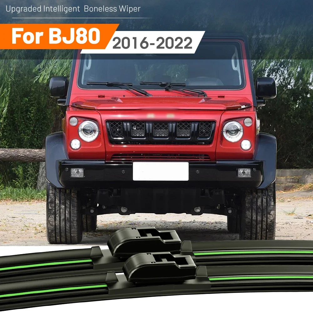 

2pcs For BAIC BJ80 2016-2022 Front Windshield Wiper Blades 2014 2015 2016 2017 2018 2019 2020 2021 Windscreen Window Accessories