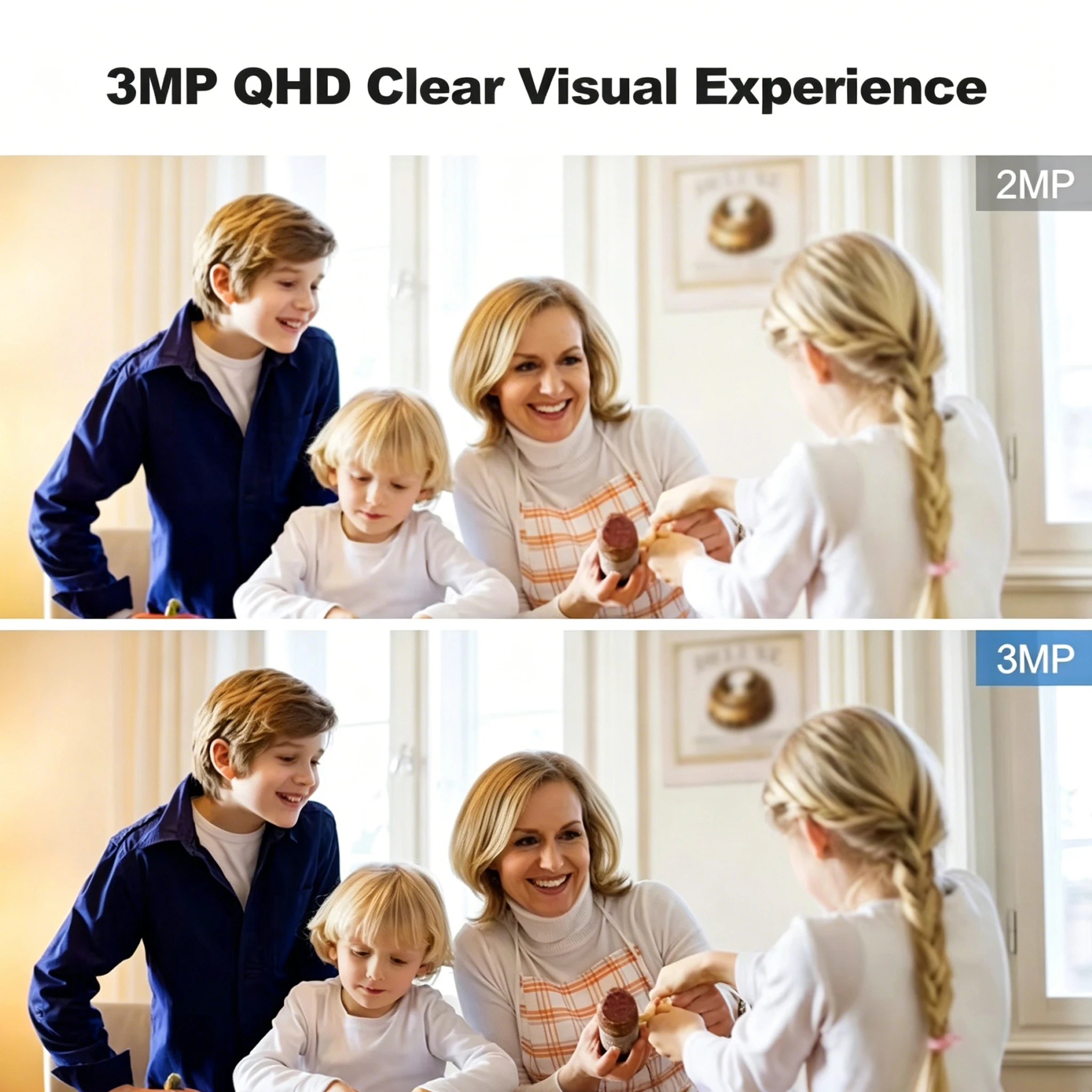 Srihome 3MP HD Outdoor Wi-Fi POE Camera IP66 Weatherproof Camera Color Night Vision Audio Bullet Camera SH035