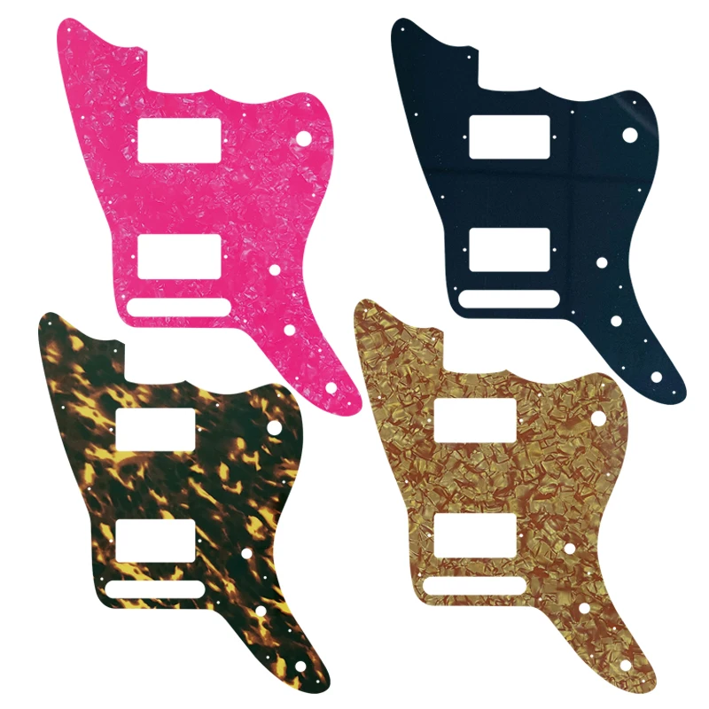 

Pleroo Custom Parts Replacement Scraper For American Player Series 2018 Jazzmaster HH Humbucker Pickguard Multicolor Selection