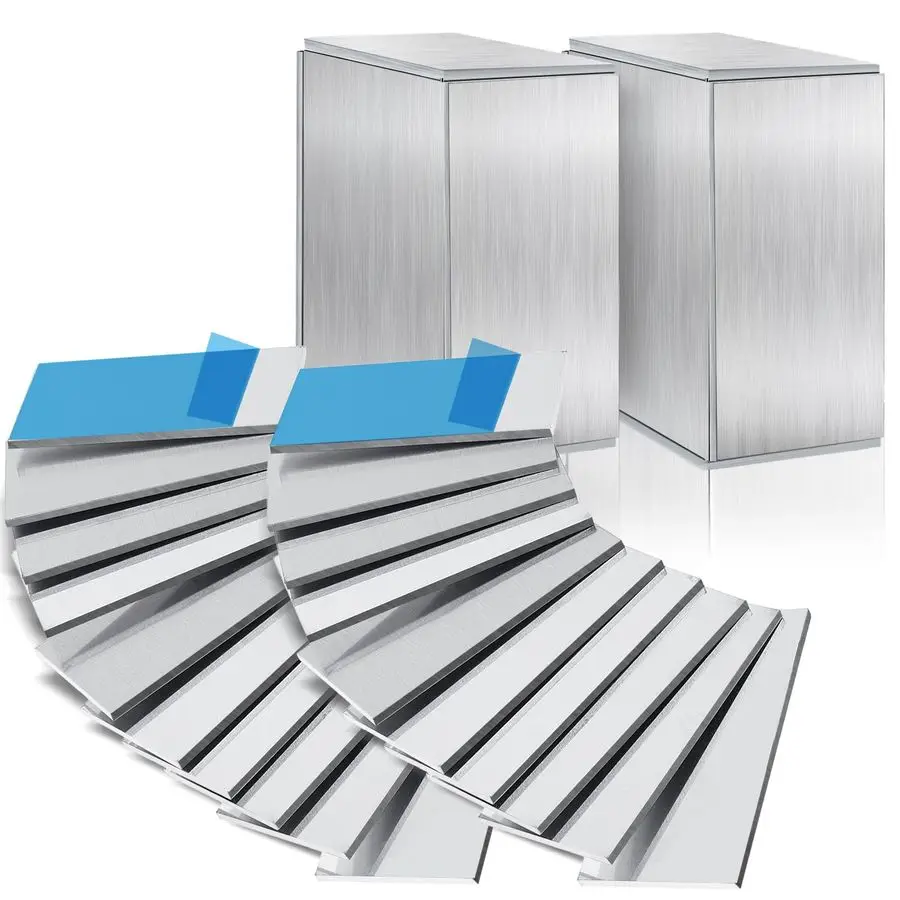 

36 Pcs Aluminum Welding Plate 6061 T651 Aluminum Sheet Metal Practice 2 x 4 x 1 8 0.13 Inch Thin Flat Plain, Accessories Beginne