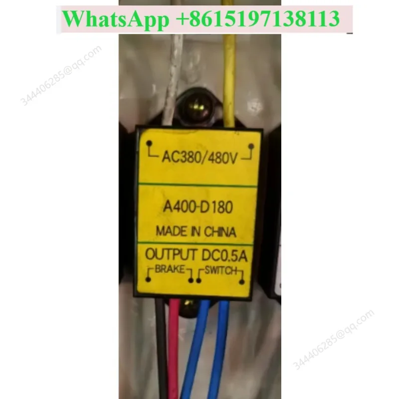 A400-D180 AC380/480V OUTPUT DC 0.5A 1A BRAKE SWITCH
