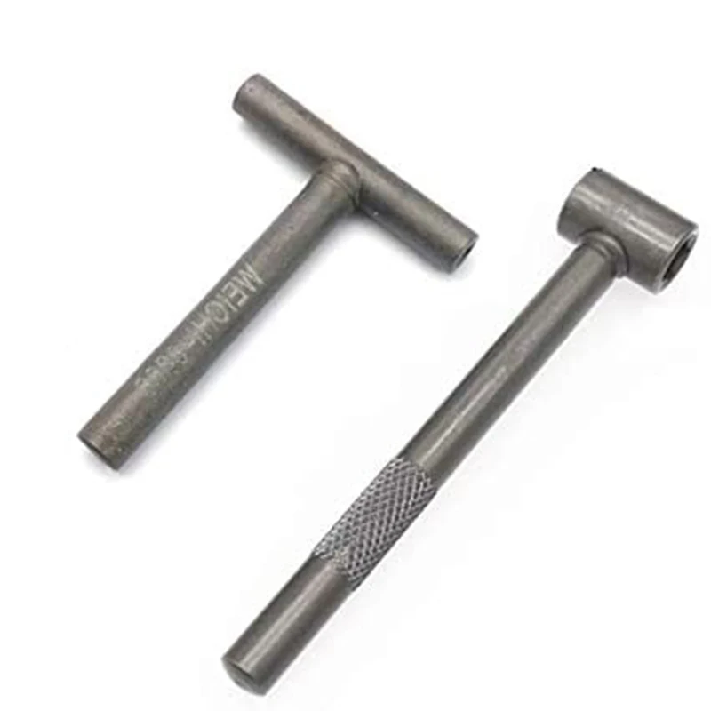 3 Pcs Motorcycle Engine Valve Screw Adjusting Spanner Tool + Feeler Gauge