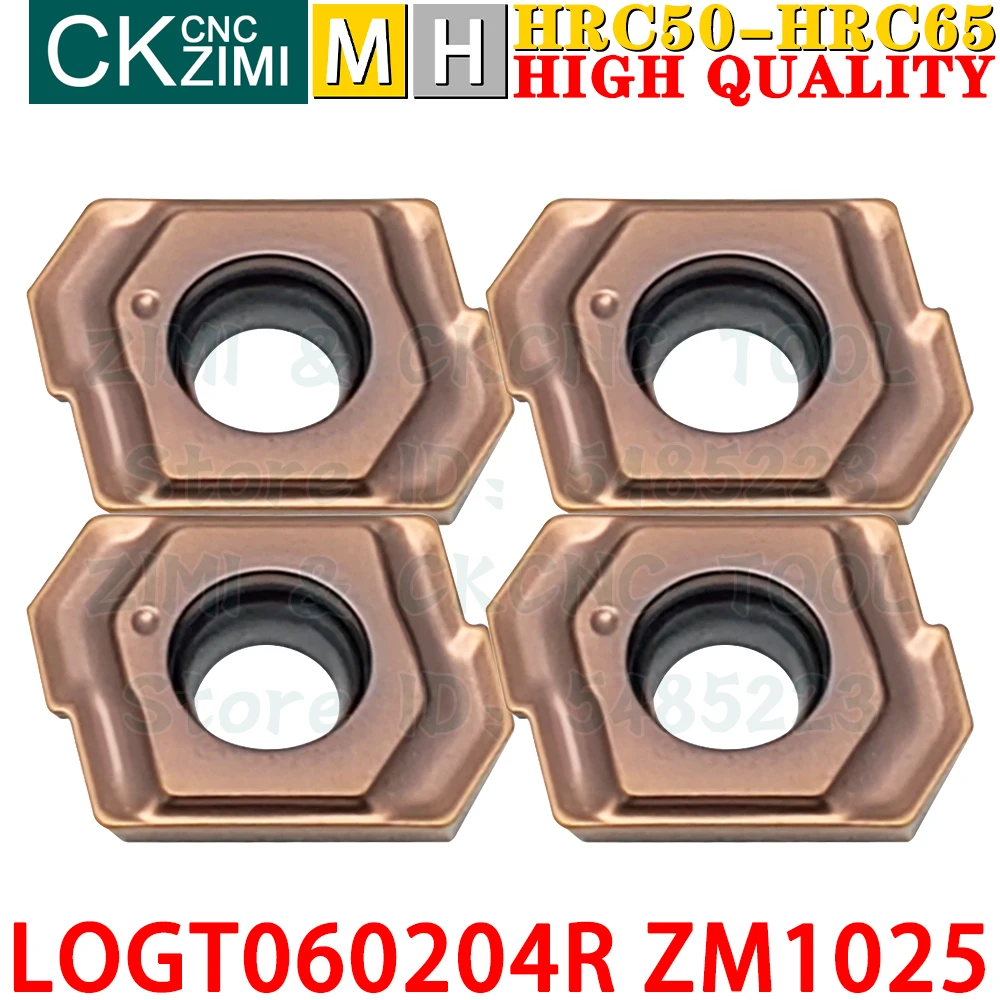 LOGT060204R ZM1025 LOGT 0602 Carbide Inserts Deep Hole Drilling Inserts Gun Drill Inserts CNC Turning Cutting Metal Lathe Tools