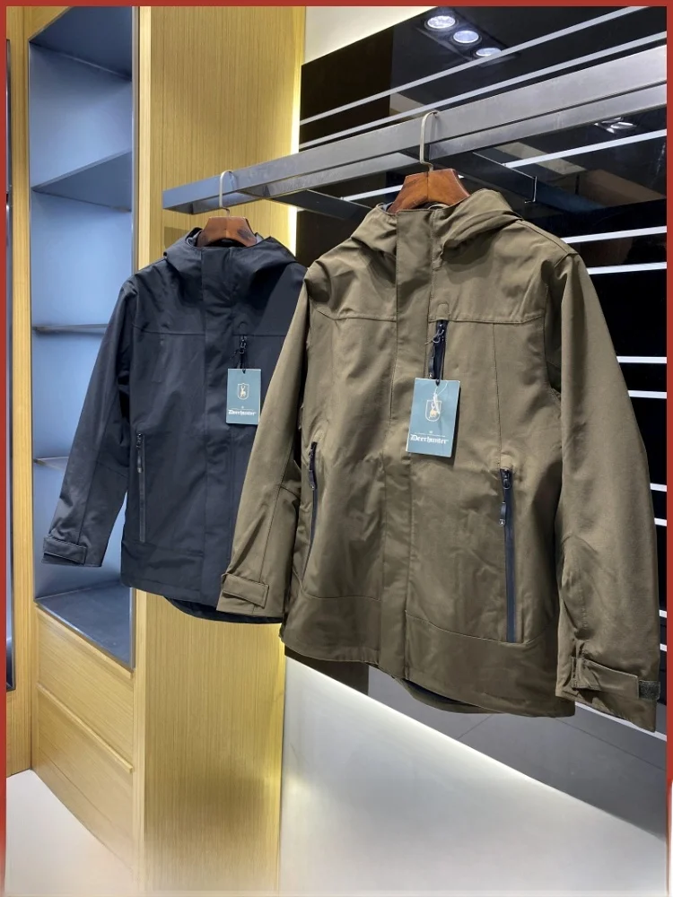 

Одежда Nordic Hunting God, эксклюзивная королевская высококачественная уличная мужская ветрозащитная водонепроницаемая охотничья куртка с капюшоном