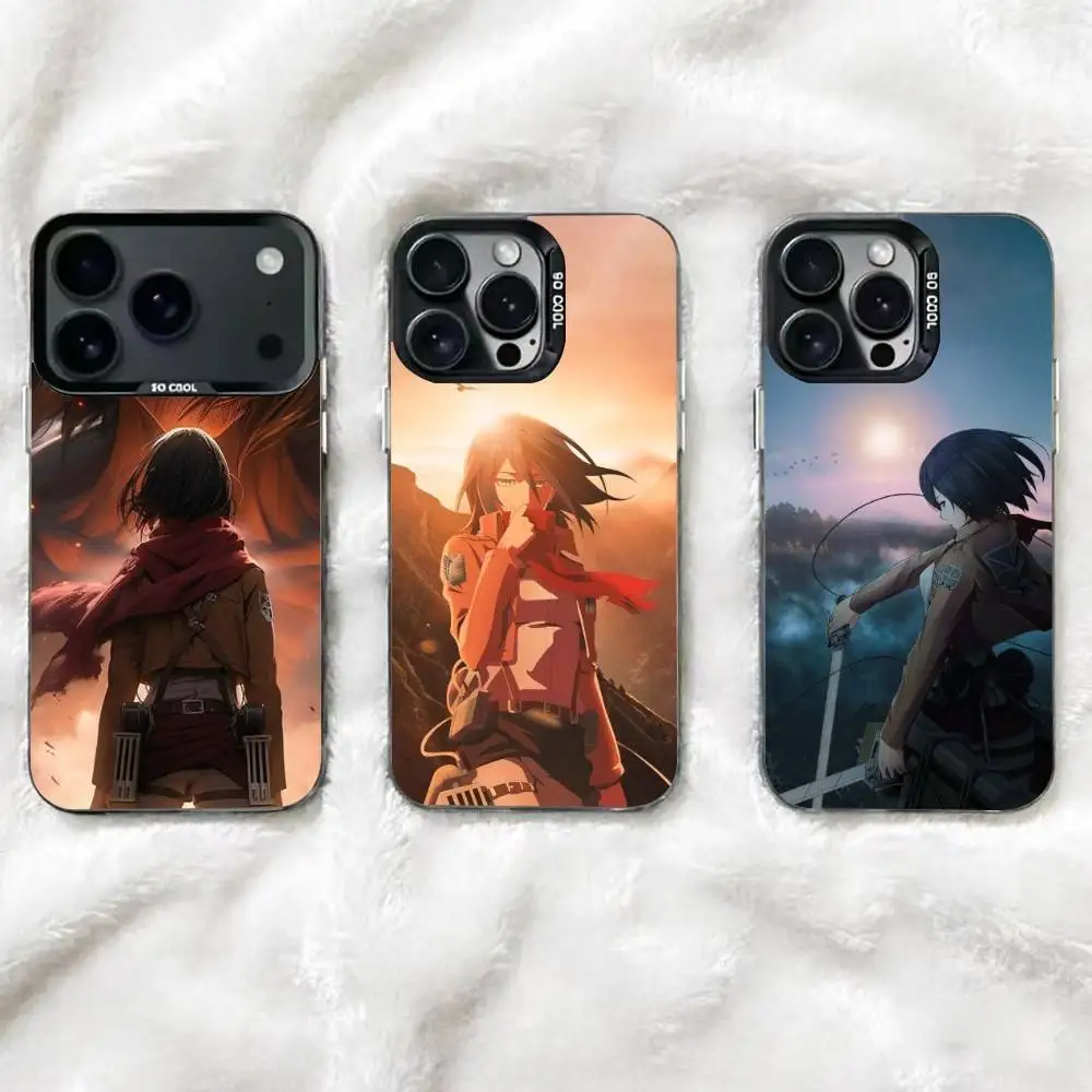 capa-de-celular-a-attack-on-t-titan-m-mikasa-para-iphone-17-16-15-14-13-12-11-plus-pro-max-xs-com-revestimento-interno-prateado-colorido