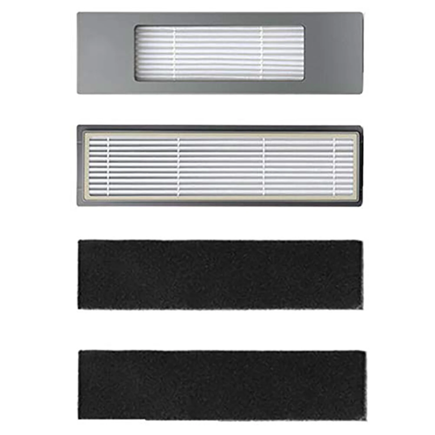 A94E-Robotstofzuiger Zijborstels Hoofdborstelafdekkingsset met HEPA-filter