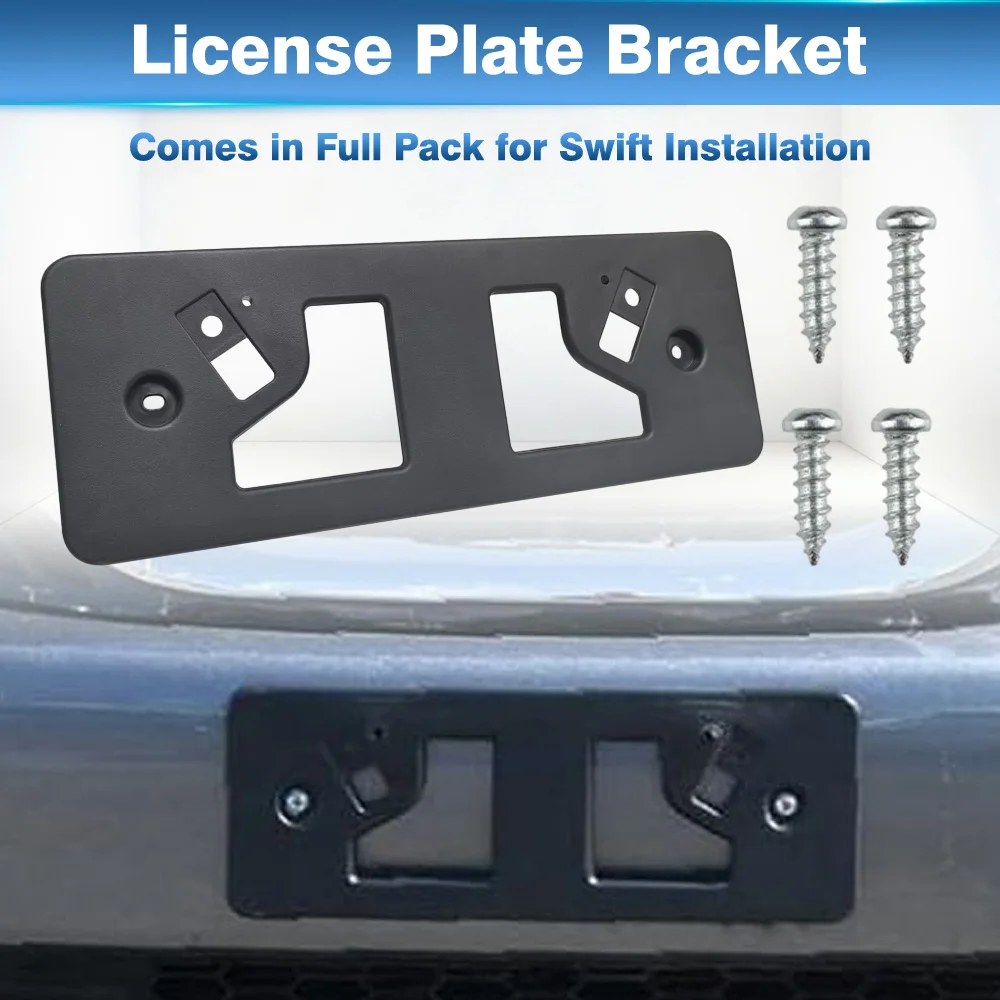 

Для Nissan Murano 2015 2016 2017 2018 передний бампер автомобиля монтажный кронштейн номерного знака 962105AA0A автомобильные аксессуары ABS