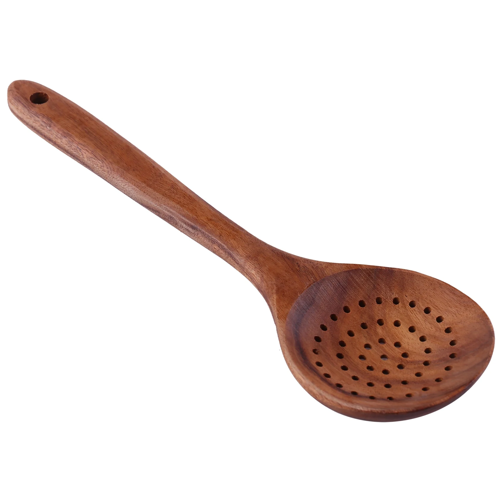 Teak Wood Spoon Long Handle Spoon Ladle Big Rice Paddle Wooden Cooking Spoon Skimmer Scoop Wooden Kitchen Utensils