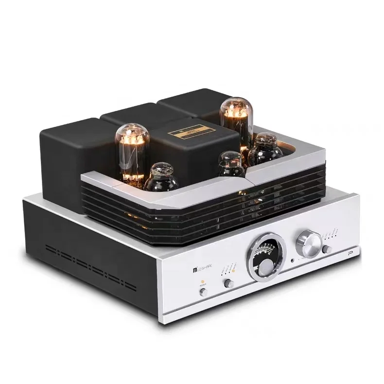 MUZISHARE R100 Audio Tube Amplifier 300B Drive 845/211/805 Tube Amplifier Blanced Combined 50W Power Stereo Audio Tube Amplifier