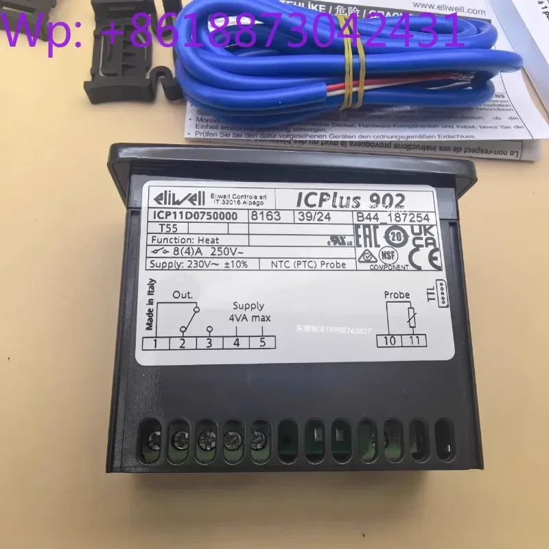 ELIWELL IC902 ICPlus902 Electronic Temperature Controller for Refrigeration Chiller