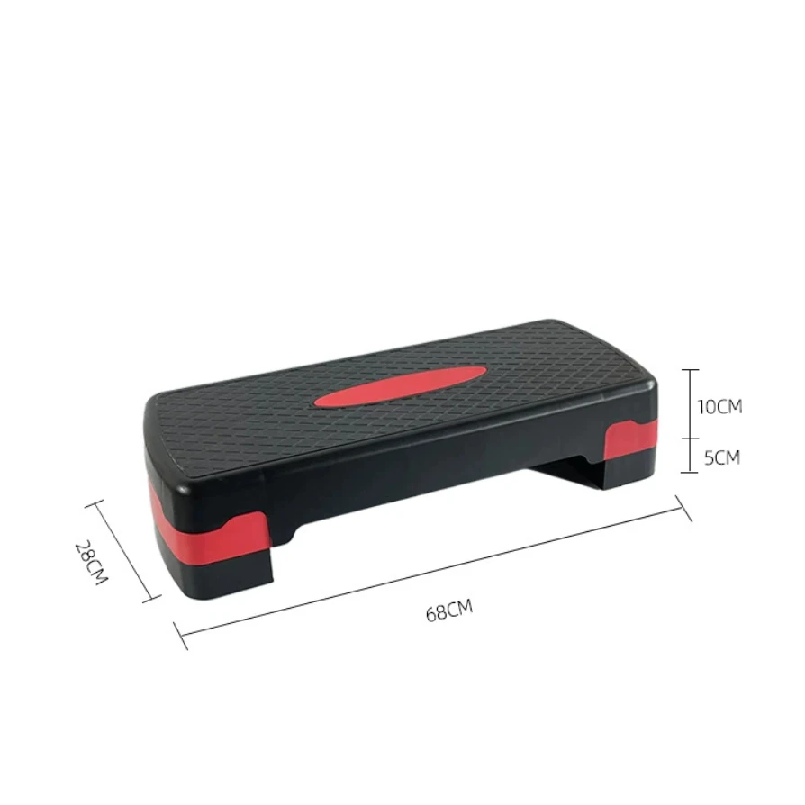 خطوة للياقة البدنية مع ارتفاع قابل للتعديل 2 مستويًا من 10/15 سم تحميل 150 كجم