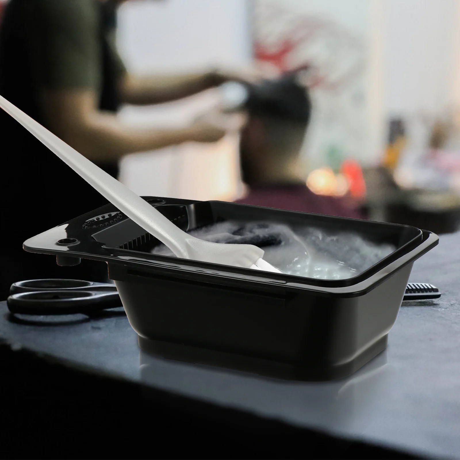 

Набор из 2 легких многоразовых расчесок-аппликаторов для домашнего окрашивания волос, профессиональный инструмент для парикмахерских и салонов красоты