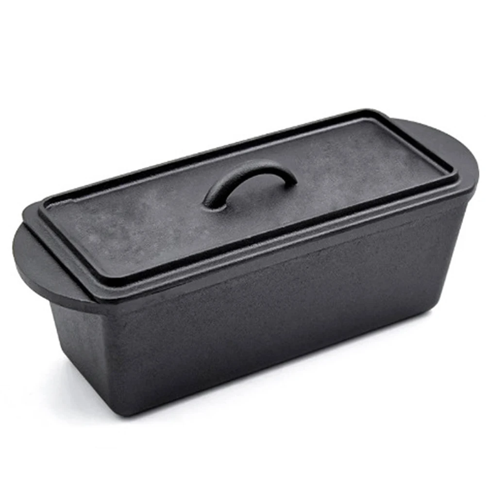 

Square Toast Mold with Lid Toast Box None Coating Rectangular Loaf Pan for Baking Cake Sandwich