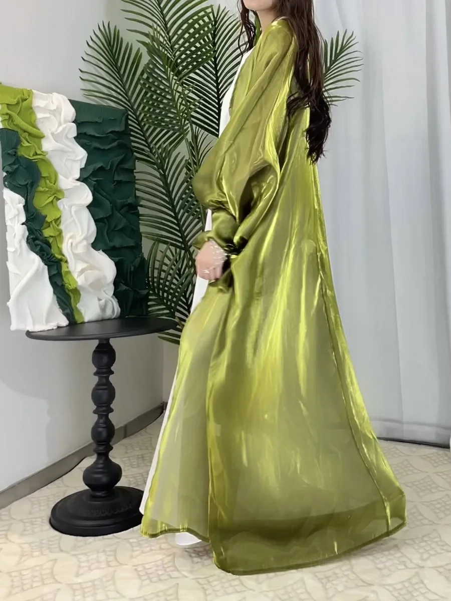 Women Eid Muslim Abaya Dubai Arab Long Robe Morocco Solid Modest Abayas Ramadan Traditional Kaftan Turkey Loose Cardigan