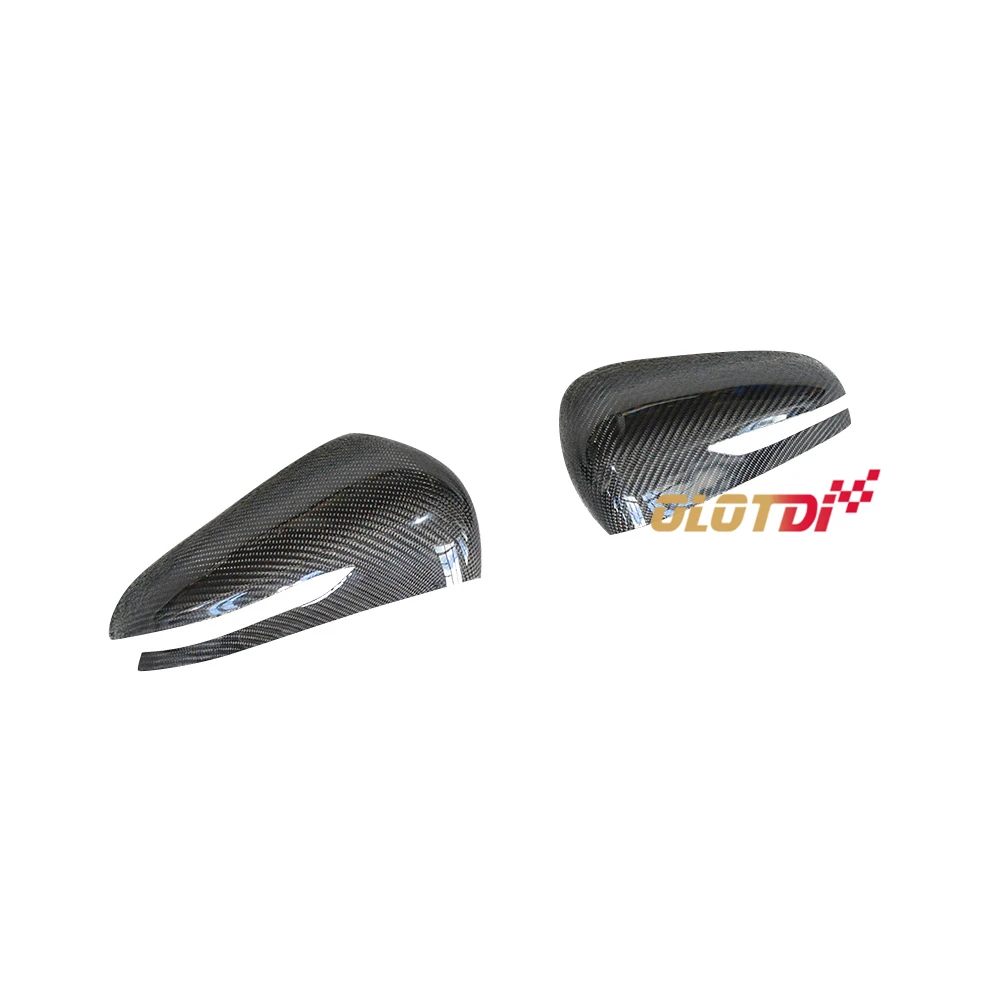 Carbon Rear View Side Door Wing Mirror Covers Caps for  Genesis G70 2017+