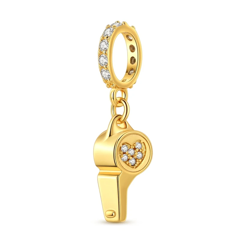 925 Sterling Silber Original Gold Serie Buch Stern Mond Nacht Anhänger Charms Perlen Passend für Armband DIY Anhänger für Damen Schmuck
