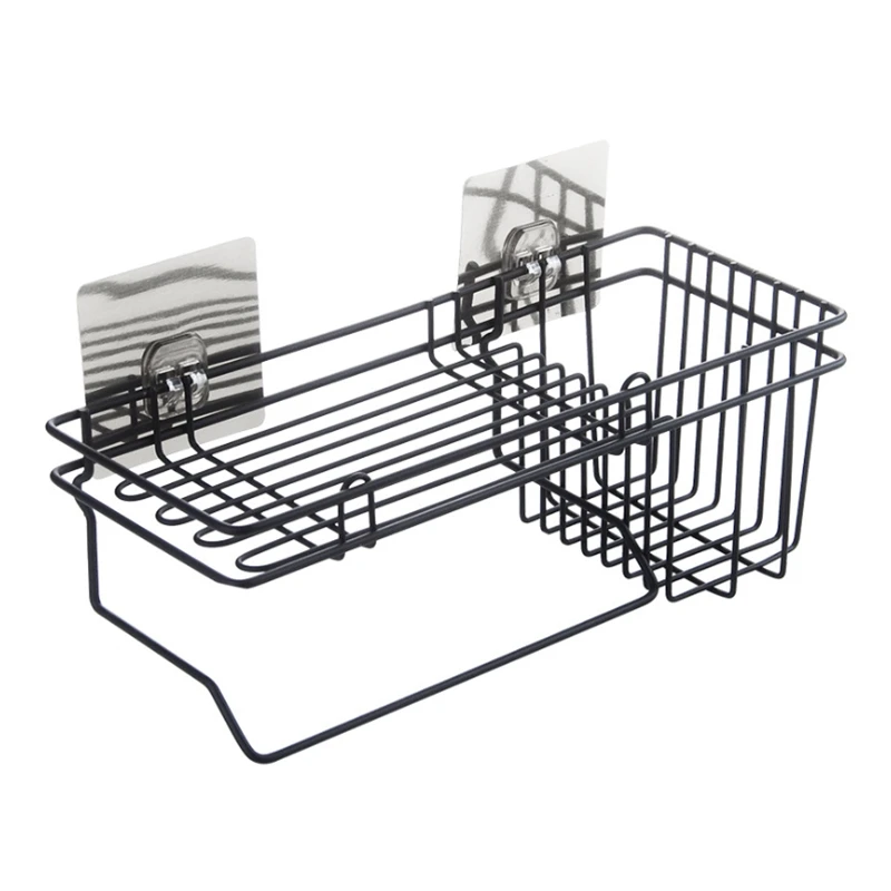 Shower Caddy Bathroom Shelf Storage Corner Basket Holder Shower Organizer Kitchen Spice Rack Versatile Shelves No Drilling Adhes