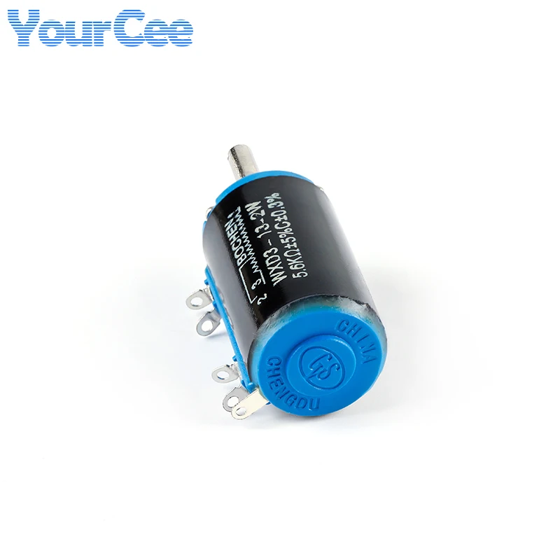 WXD3 Precision Multi Turn Wire Wound Potentiometer Sliding Rheostat 100R 200R 220R 470R 1K 2.2K 3.3K 4.7K 6.8K 10K 22K 33K 47K