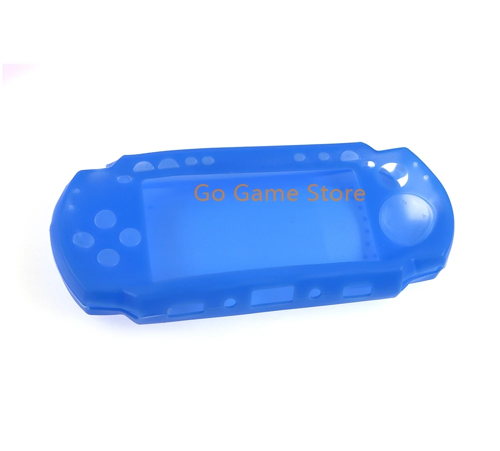 10 pièces coque en silicone souple coque de protection en caoutchouc pour PSP1000 coque de protection coque en caoutchouc pour psp1000