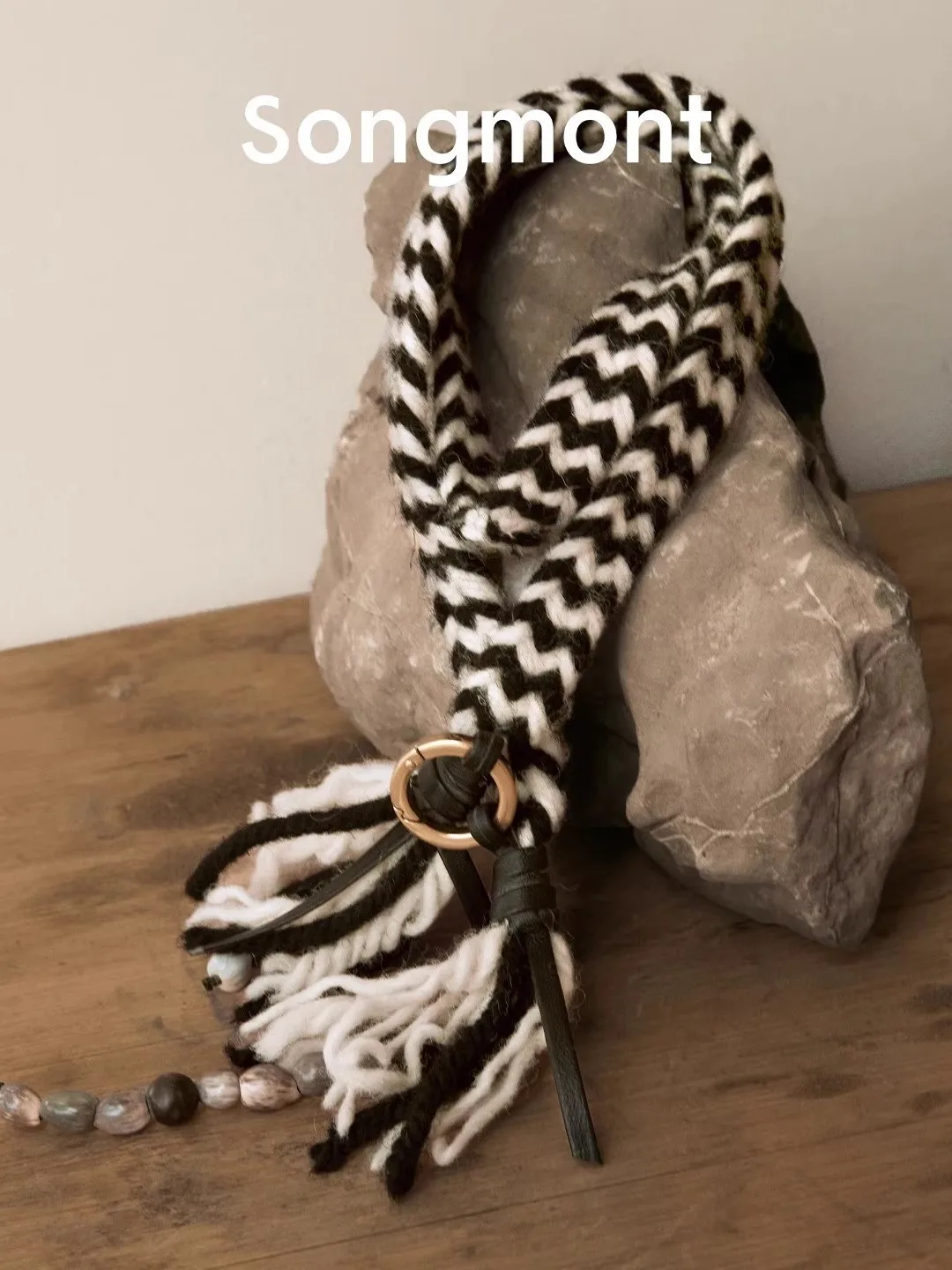 

Серия слежения Songmont Тканая подвеска Сумка Аксессуары Трендовая подвеска